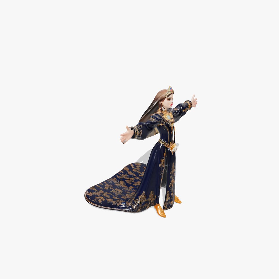 Medieval Queen Character Model Pack with Regal Dress